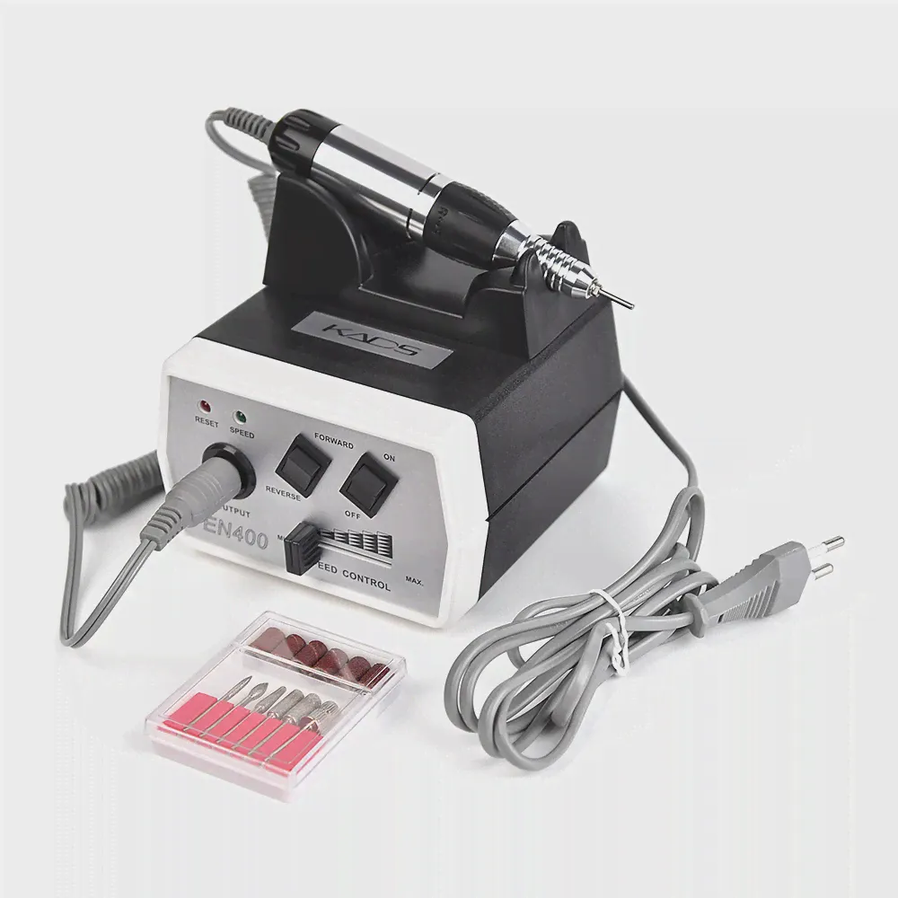 Машинка Electric Nail Drill EN-400 с набором фрез-0