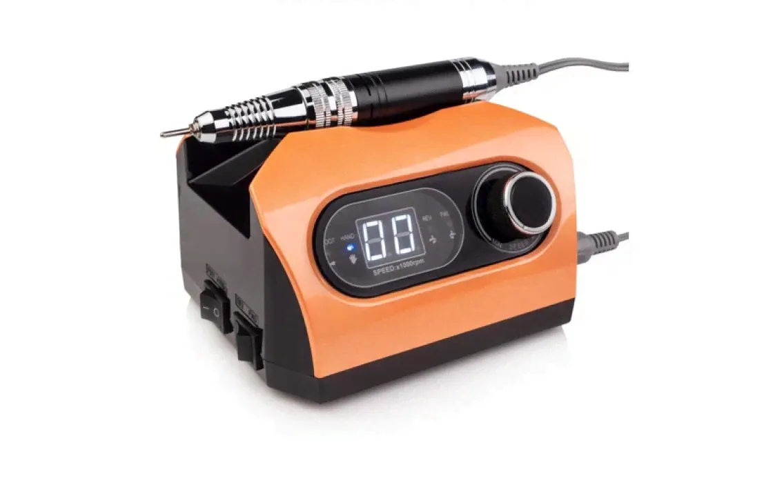 Аппарат для маникюра и педикюра Nail Drill ZS-717, 45000 об/мин, 1 шт., оранжевый