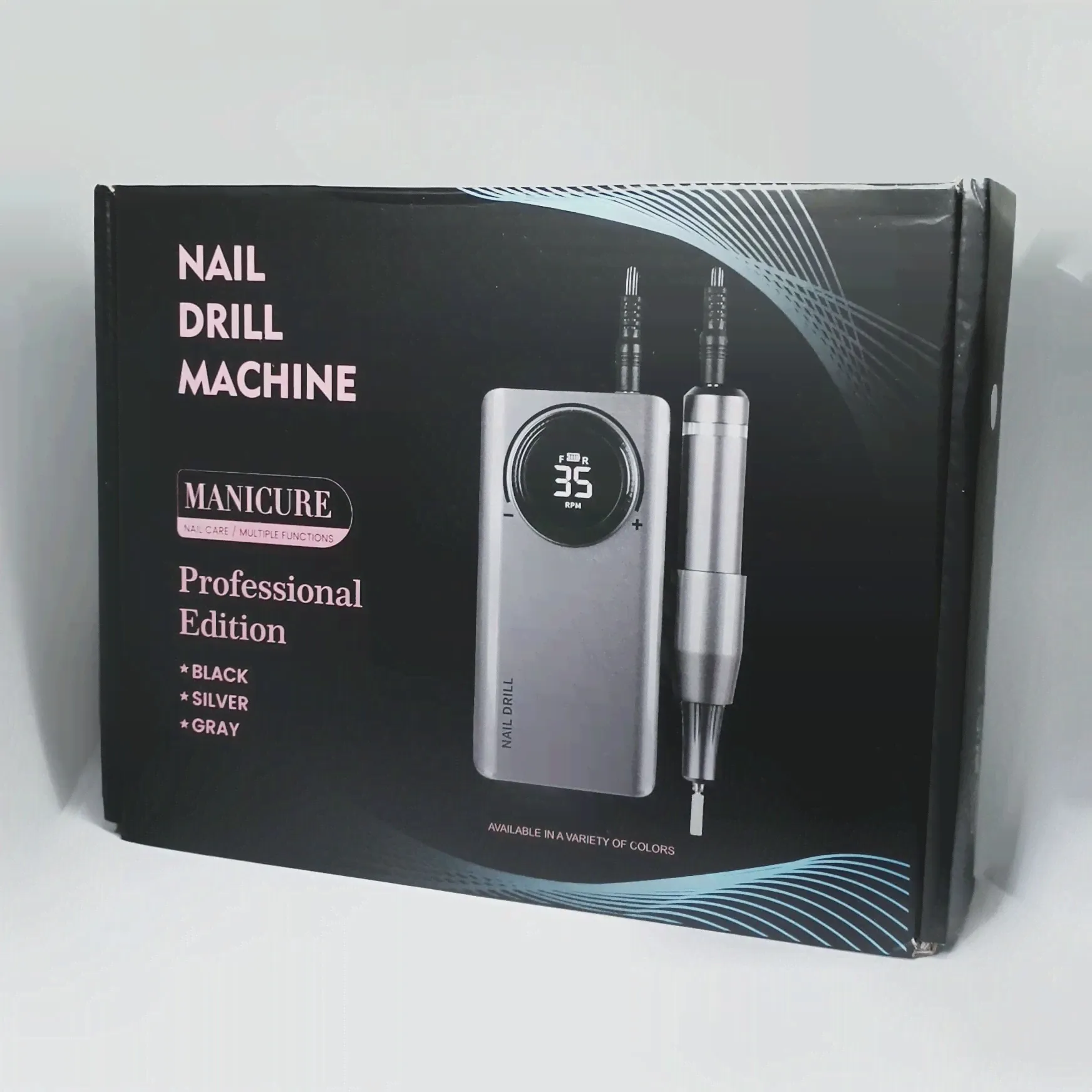 Аппарат для маникюра и педикюра Nail Drill mashine 35000 об/мин-0