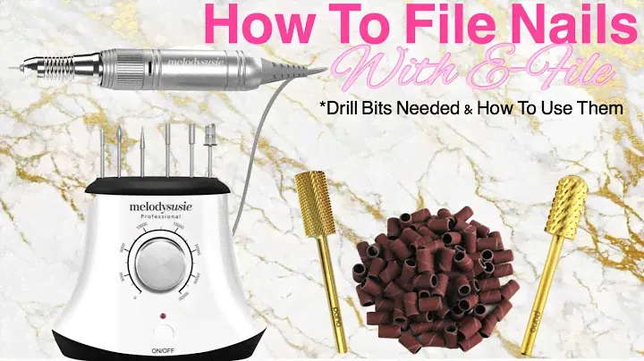 How To Use A Nail Drill | What Nail Drill Bits To Use For Acrylic Nails | 101 Nail Drill