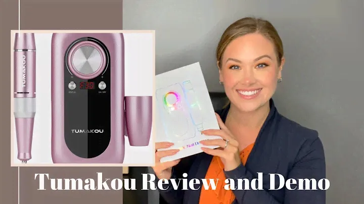 TUMAKOU Portable Electric Nail Drill Review & Demo