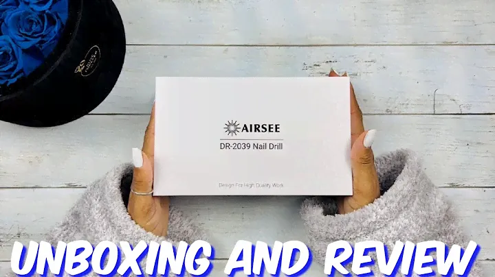 UNBELIEVABLE UNBOXING AND REVIEW | AIRSEE | ELECTRIC NAIL DRILL | BLING AND RESIN PEN NECESSITIES