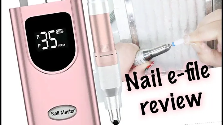 AMAZON E-FILE REVIEW | DELANIE ELECTRIC NAIL DRILL MACHINE | Electric nail file