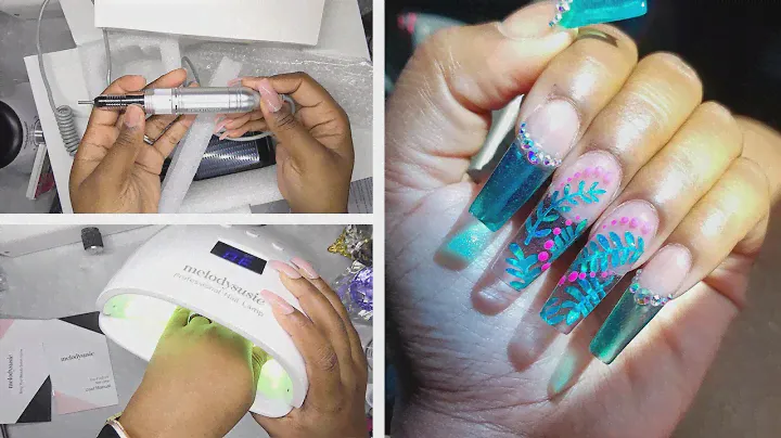 DIY Testing a Nail Drill and Nail Lamp from Amazon Prime