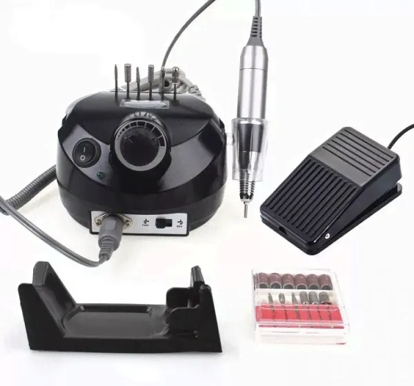 Аппарат для маникюра Nail Drill 35000 оборотов 45 w черный-0