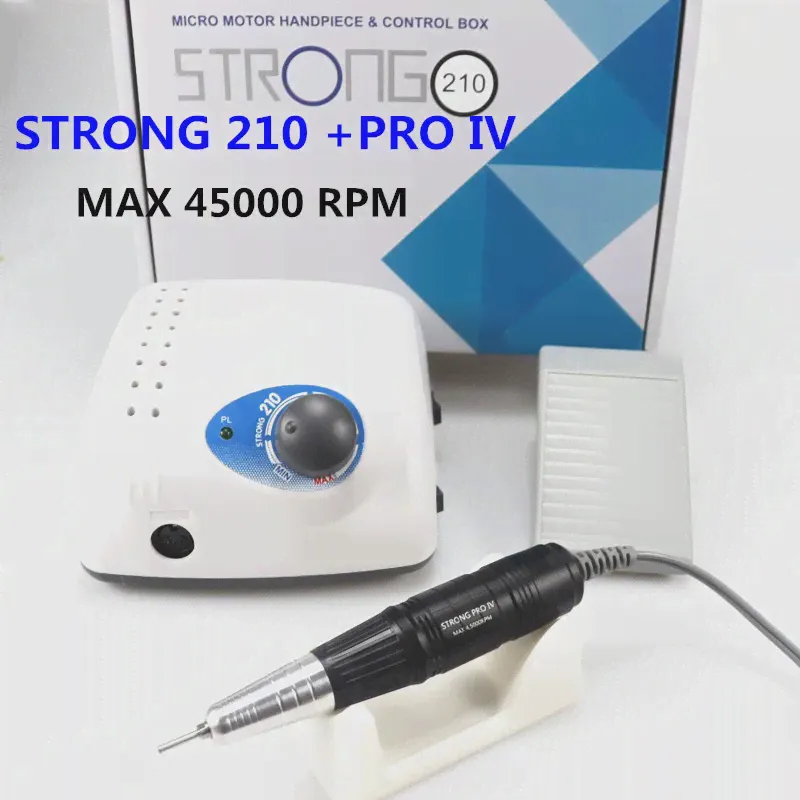 Сильный 210 ​​Pro IV Nail Drill 65W 45000-0