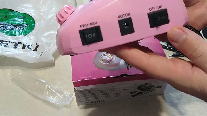 Распаковка фрезера Nail Drill ZS-603 из Rozetka