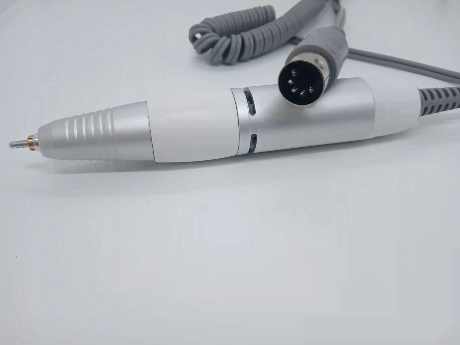 Запасная ручка наконечник (белая) для маникюрного аппарата nail drill / Сменная ручка для фрезера nail master, drill pro, runail