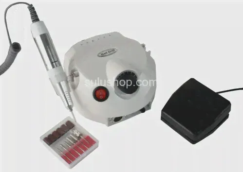Аппарат для маникюра круглый белый Nail Drill zs-601